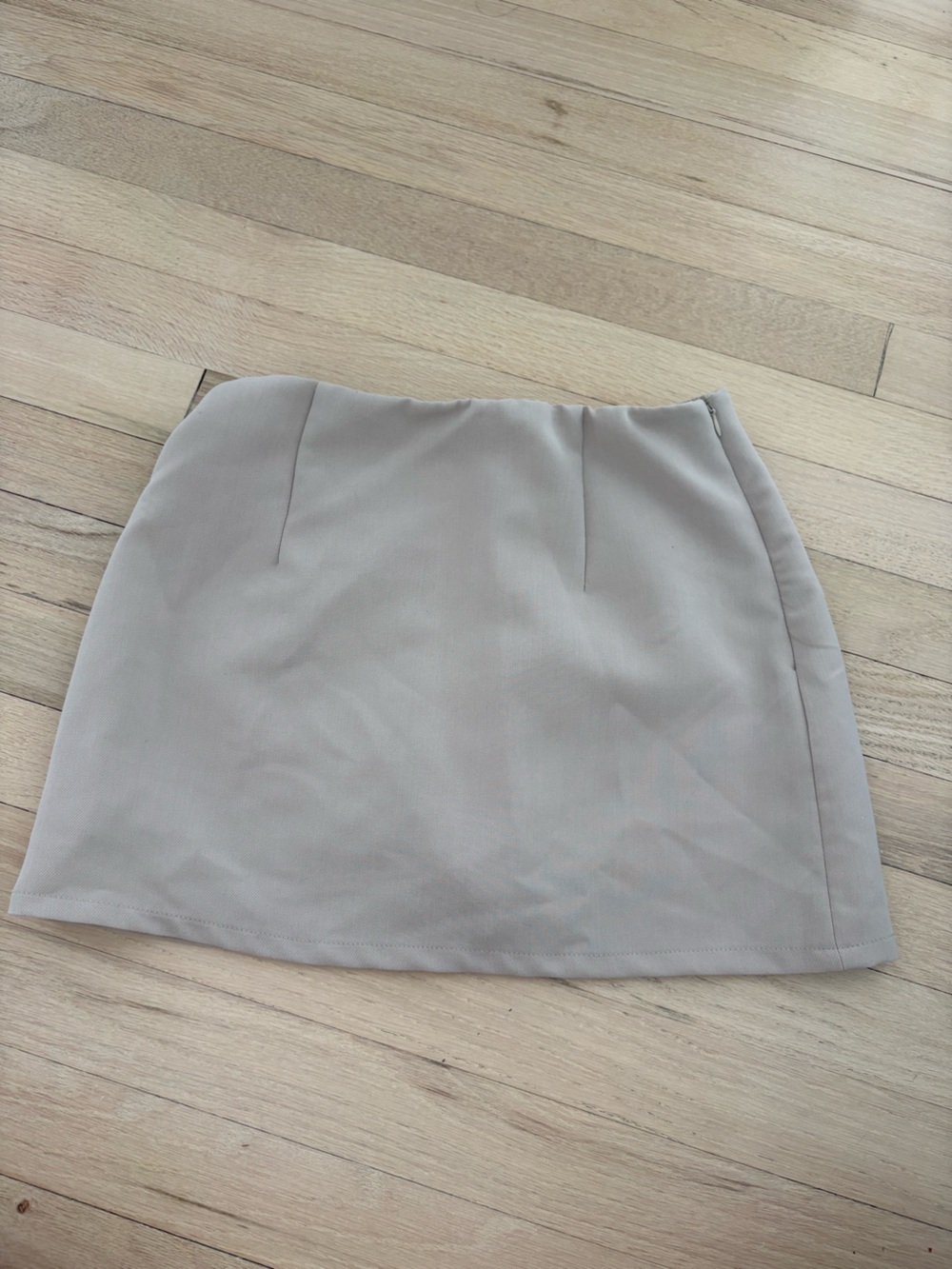 Sincerely Jules Taupe Mini Skort